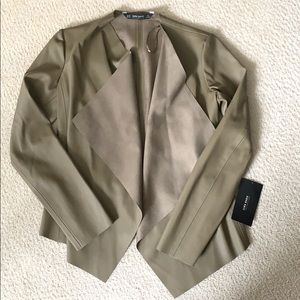 Zara Basic Vegan Leather Jacket NWT Size XS